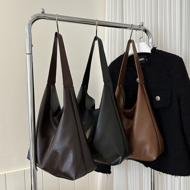 Veelzijdige emmertas Ruime onderarmtas Crossbodytas Schoudertassen voor dames Stevige schattige draagtas Clutch-portemonnee