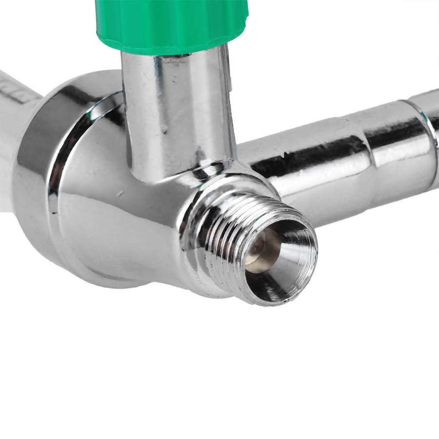 Oxygen Regulator Meter Pressure Flowmeter Reducer Manual Valve Air Inlet Male Thread G5/8-14 Oxygen Pressure Regulator