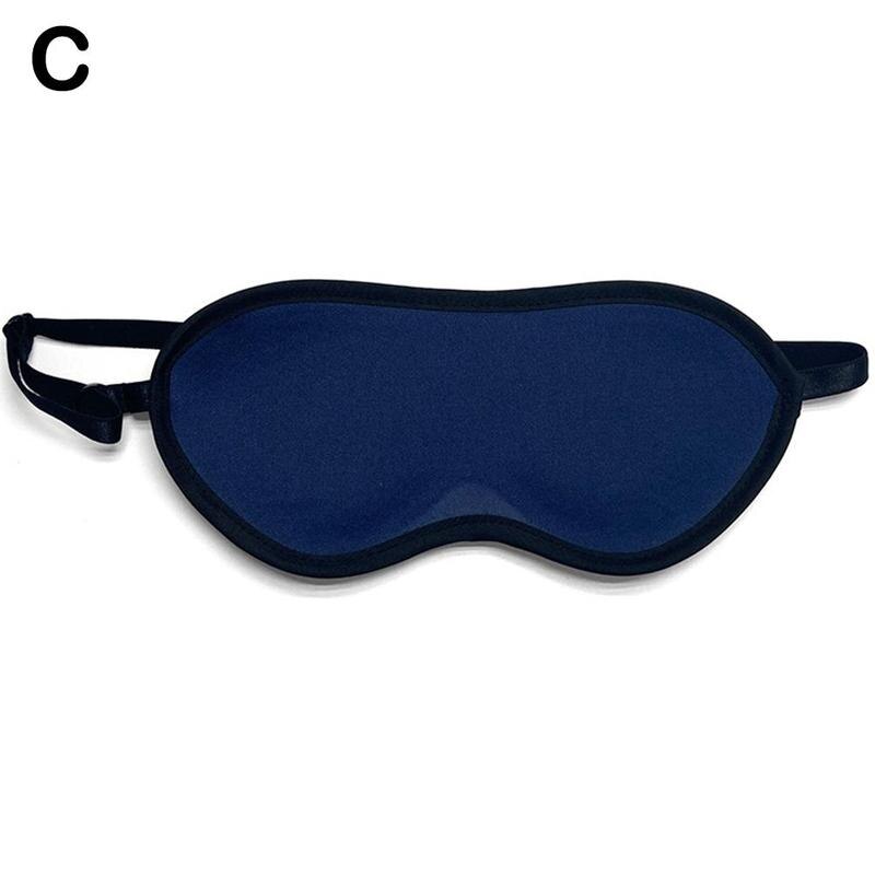 3D Schlaf Maske Block Heraus Licht Weich Gepolsterte Schlaf Maske Für Augen Auge Schatten Augenbinde Schlafen Einstellbare Gesicht Maske Augenklappe: Blau