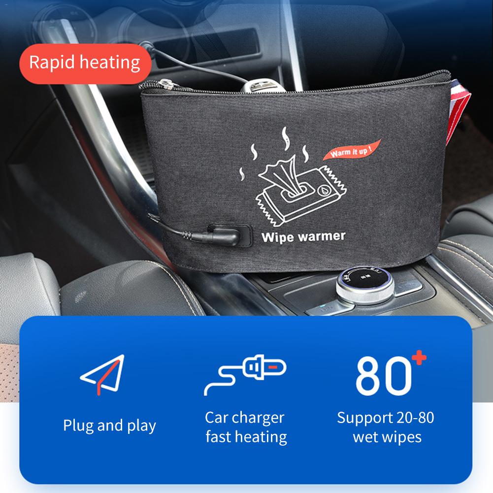 Tragbare Heizung Tasche Auto Tücher Heizung Wärmer Baby Tücher Thermostat draussen Brust Milch Pack Baby Flasche Tasche Fütterung Flasche