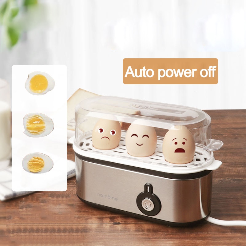 Kbxstart 220 V Multifunctionele Elektrische Eierkoker Fornuis Rvs Gekookte Eieren Ontbijt Machine Keuken Koken Gereedschap