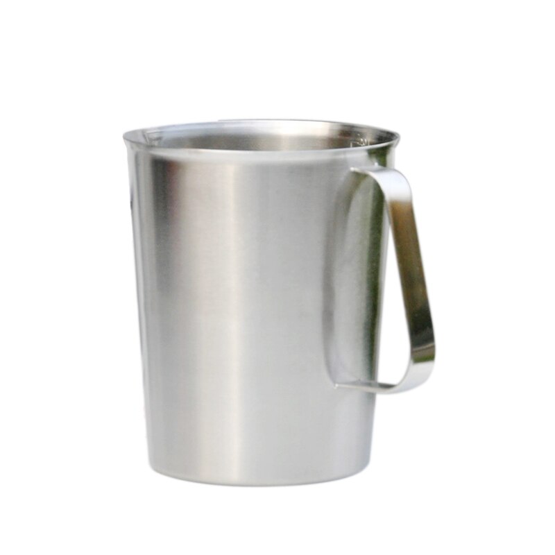 Thickened 304 Stainless Steel Measuring Cup With Scale 1000ML 700ML 500 ML Tea Cup Melting Pot Kitchen Measuring Tool