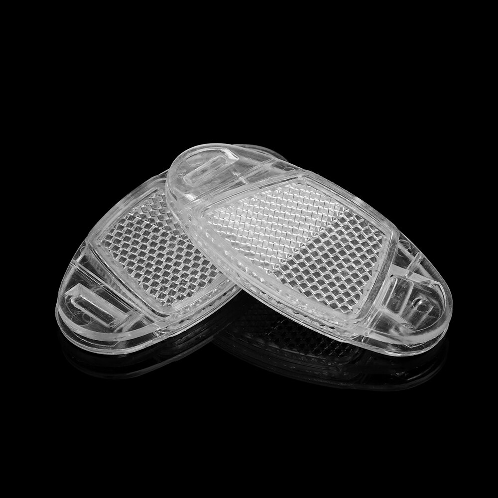 2pcs Oval&Round Bicycle Bike Spoke Reflector Safety Warning Light Wheel Rim Reflective Mount Night Reflectors Flashing Lights