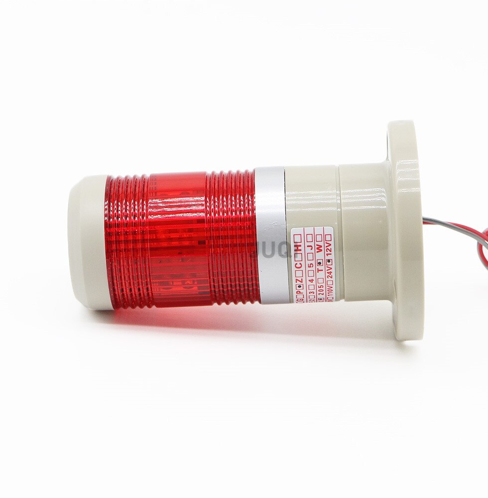 LED Industrial red Yellow blue green Signal Tower Warning Lamp Light Alarm Apparatus 12V 24V 110V 220V