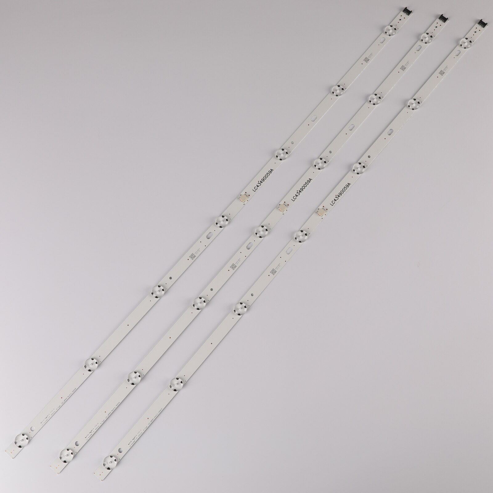 3 st 7 led led bakgrundsbelysningslist för  lg 43 uj 675v 43 uk 6300 plb 43 uj 655v 43 lj 510v 43 lj 624v 43 lj 634v 43 uj 651v 43 uj 701v 43 uj 65_ uhd_l a