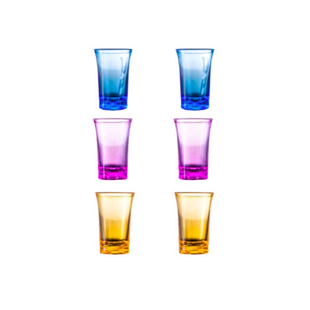 Dozownik robić alkoholu 6 kieliszek robić wina Whisky dozownik piwa uchwyt robić picia gry narzędzia na boże narodzenie strona główna bar kieliszek: Acrylic Cup 02