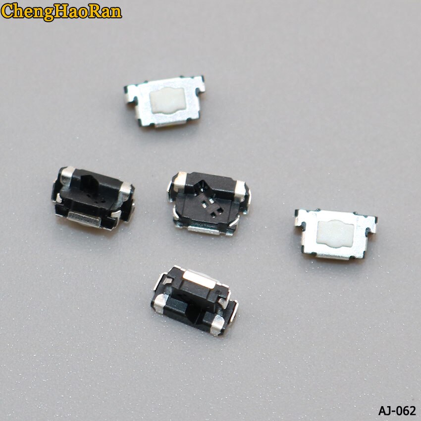 ChengHaoRan 3,5*6,1*3mm SMD botón interruptor de palanca para N6120 botón lateral pequeño interruptor de deslizamiento de 10