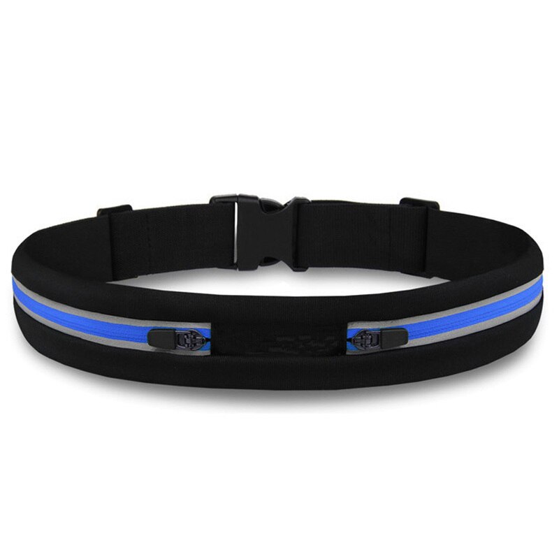 Sport Tasche Laufen Taille Tasche Tasche Joggen Tragbare Wasserdicht Radfahren miserabel Tasche draussen Telefon Anti-diebstahl Pack Gürtel Taschen: Blau