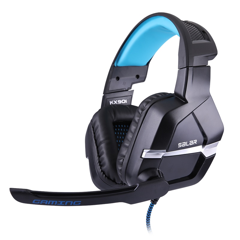 Salar KX901 Gaming Headset Wired Hoofdband met Mic/LED Licht Over Ear Stereo Deep Bass voor Computer Gamer Oortelefoon hoofdtelefoon