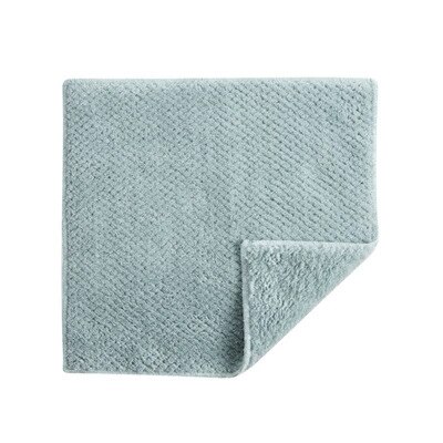 Dish Cloth Household Kitchen Non-stick Oil Thick Super Absorbent Rag Cloth Home Cleaning Non-hair Cleaning Cloth: Blue