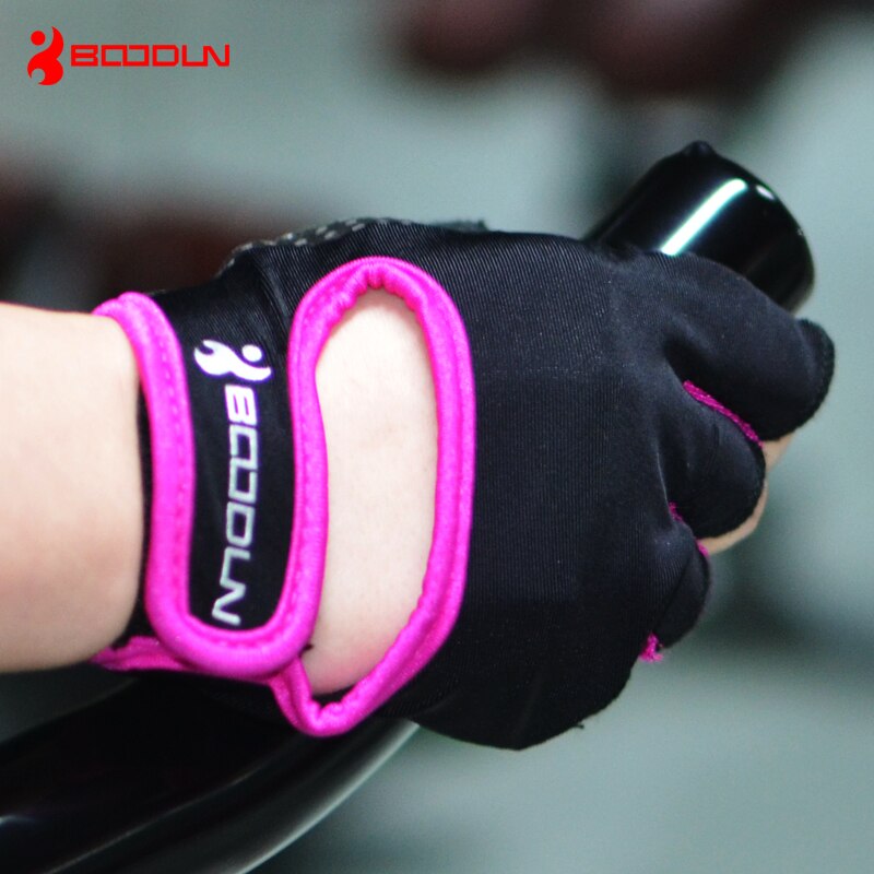 Guantes de gimnasio para mujeres para hombre, guantes de deporte antideslizantes de medio dedo para Crossfit, para Mancuernas culturismo, halterofilia, equipo de gimnasio