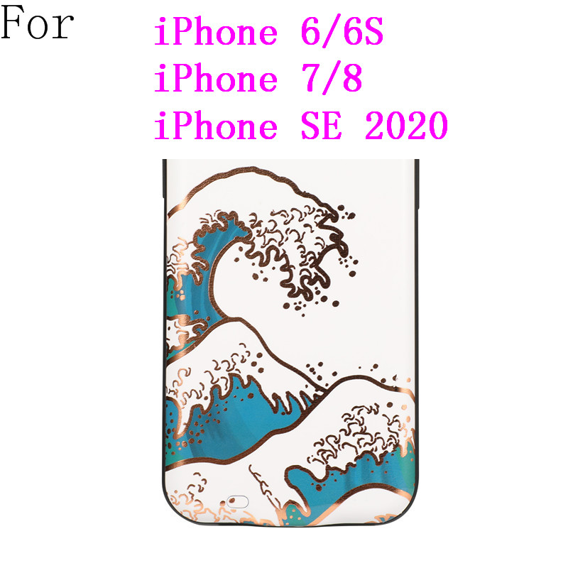 Oplader Voor Iphone X Xr Xs 11 Pro Max Slanke Draagbare Batterij Opladen Case Voor Iphone Se 6 6S 7 8 Plus Pover Bank: 4.7-LH