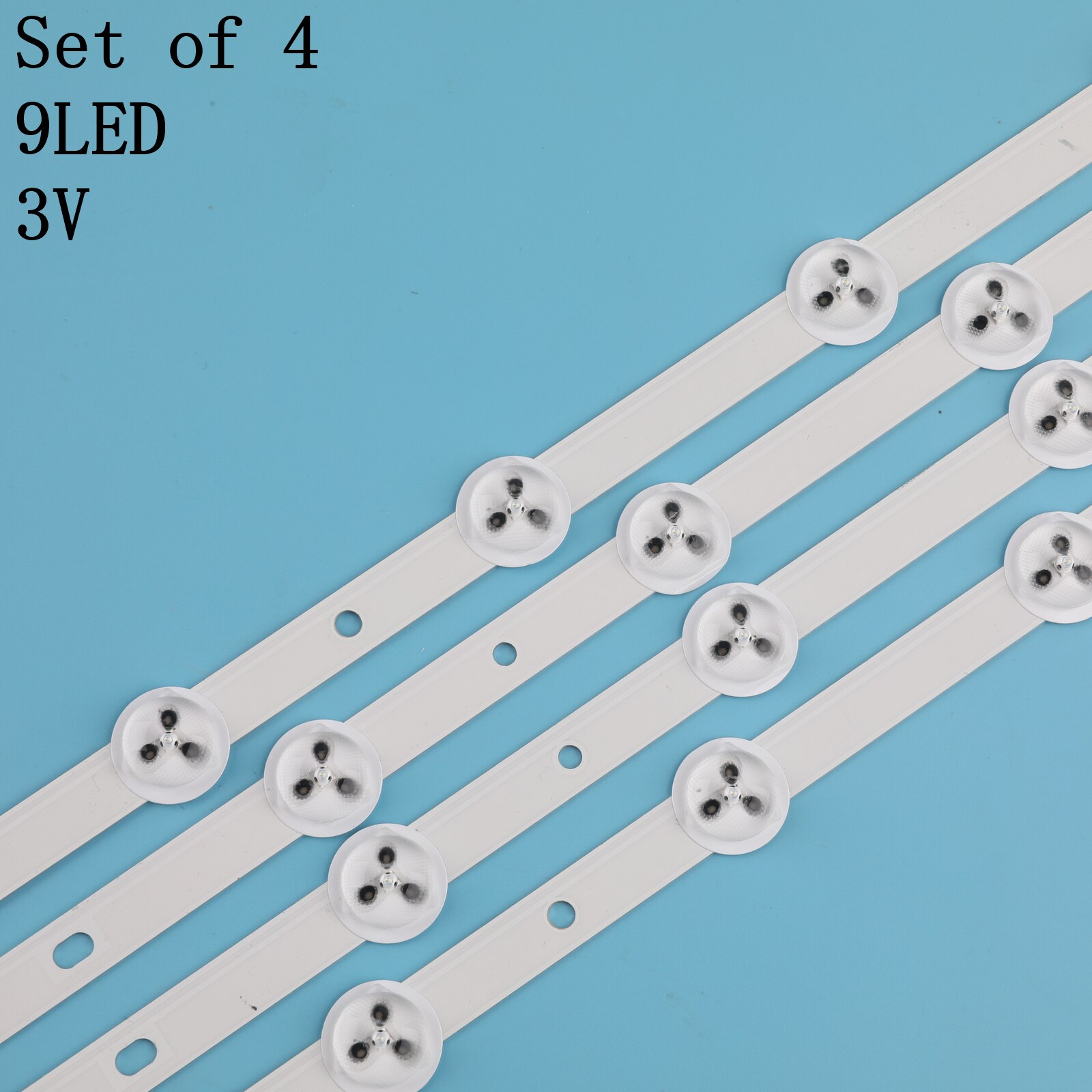 Led Backlight Strip 9 Lamp Voor 32LS3400-UA 32LM340 32LS3400 LC320DXN-(Se)(R3)/LC320DXN (Se)(R1)/LED32A2000V / LED32A2000i