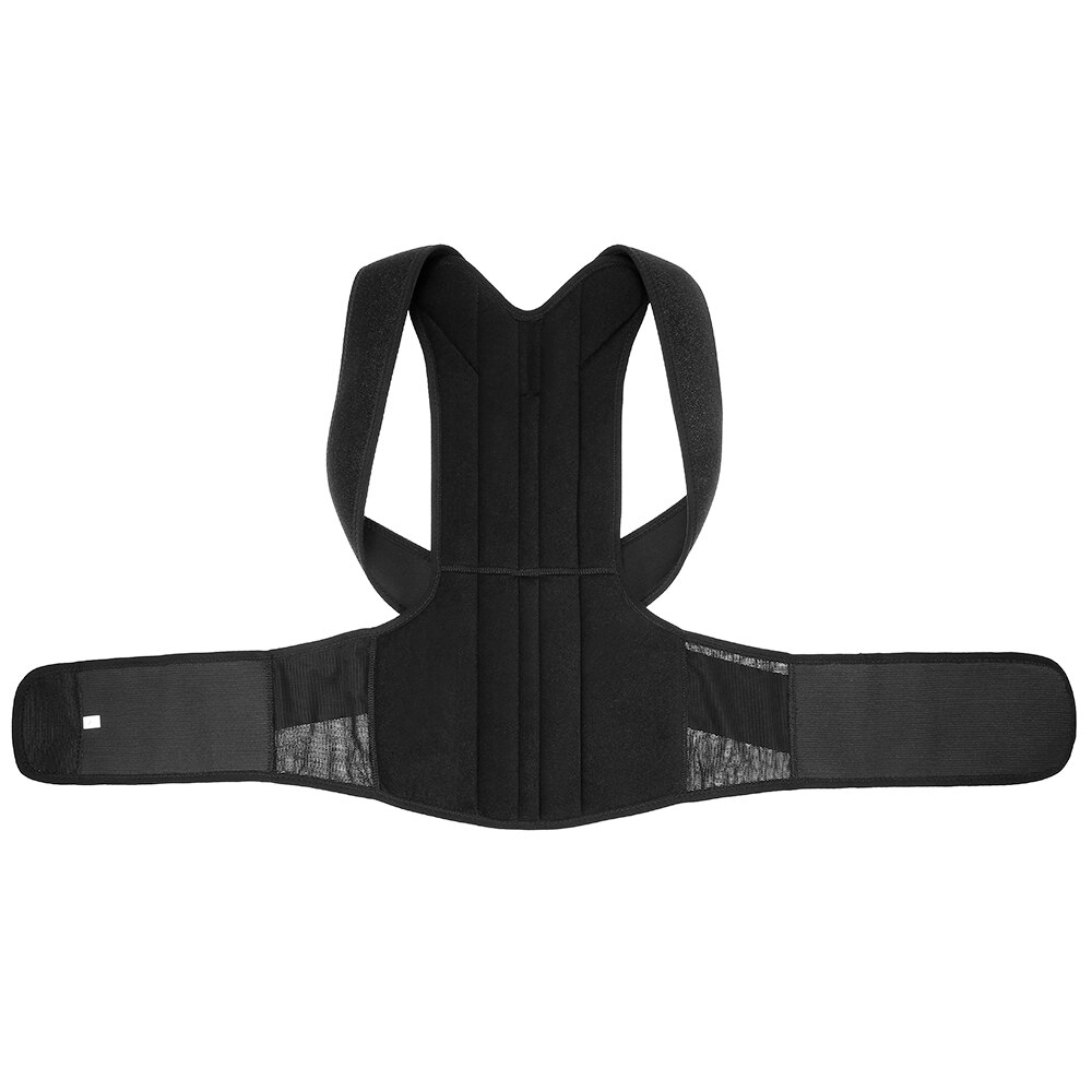 Lixada Adjustable Splint Shoulder Upper Lower Back Relief Support Brace Strap Back Posture Clavicle Shoulder Corrector Strap