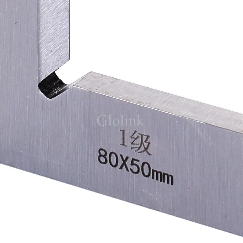 80*50mm Angle Square Broadside Knife-Shaped 90 Degree Angle Blade Ruler Gauge Blade Measuring Tool