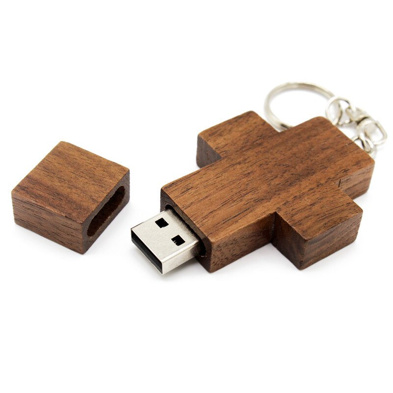 BiNFUL madera Pen Drive USB 2,0 de memoria u disco usb: 64 GB / Walnut wood