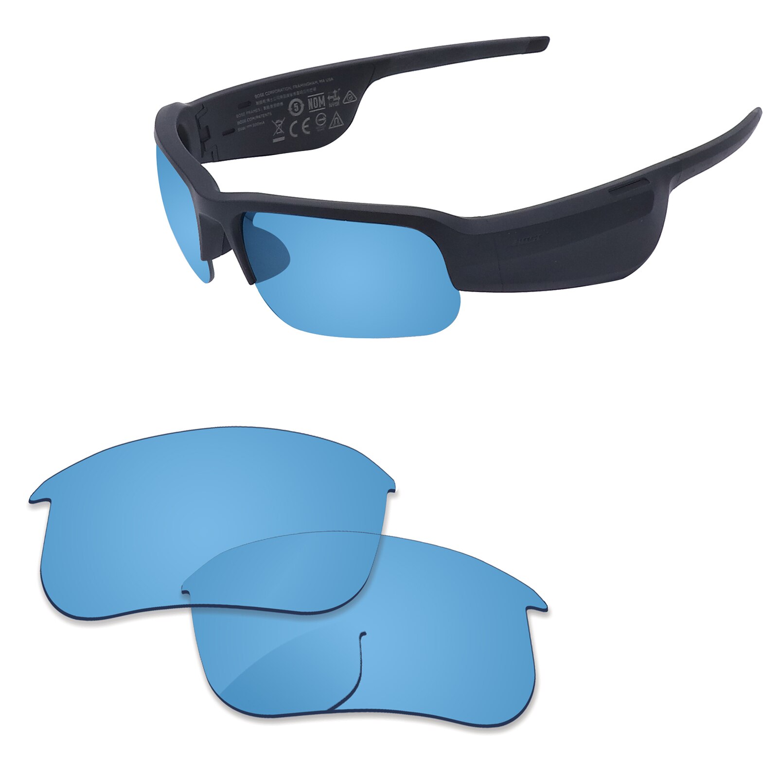 Alphax Replacement Lenses for Bose Tempo Sunglasses Polarized - Multiple Options