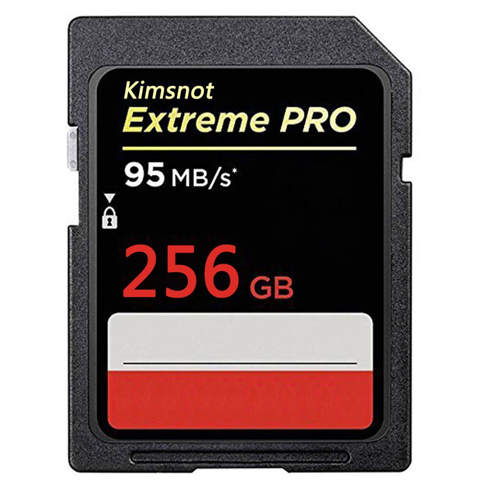 Kimsnot 633x Professionele Geheugenkaart Sdxc-kaart 64Gb 128Gb 256Gb Sd-kaart Class10 32Gb 16Gb sdhc-kaart Hoge Snelheid 95 Mb/s UHS-I: 256GB