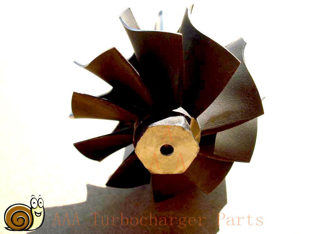 TB28 Turbo parts Turbine shaft and wheel size 46.3mm*53mm Supplier AAA Turbocharger Parts