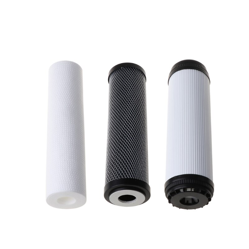 10 Inch Five-stage Reverse Osmosis Filter Set Water Purifier Element Cartridge 50 Gallon 5pcs/set