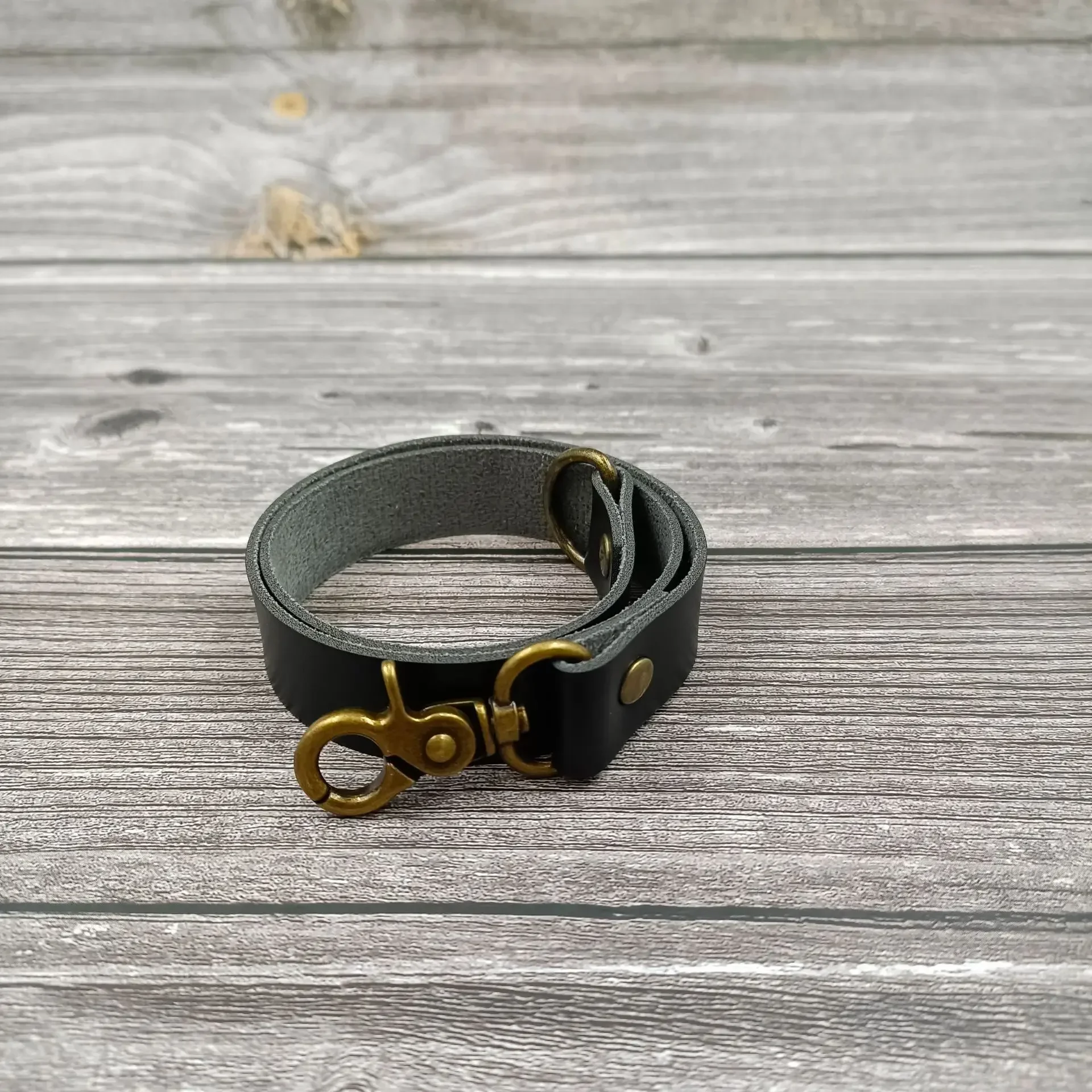 Läder pu gardinband gardinsamling knytband rephållare klämma rem spänne gardiner spärr heminredning rumstillbehör: Svart