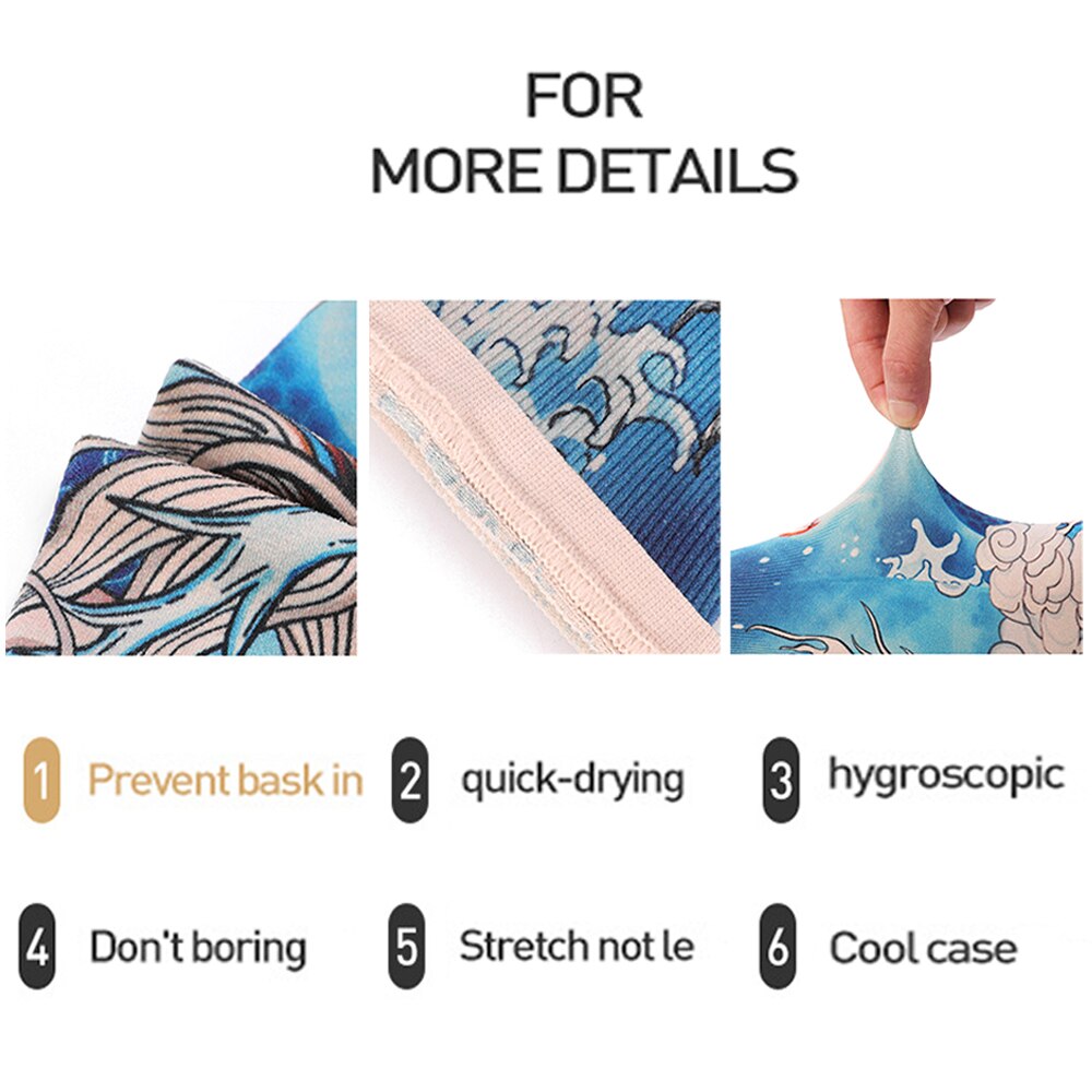 Summer Ice Silk Sunscreen Sleeves Outdoor Cycling Fishing Basketball Volleyball Running UV Protection Elastic Tattoos Arm Cuff