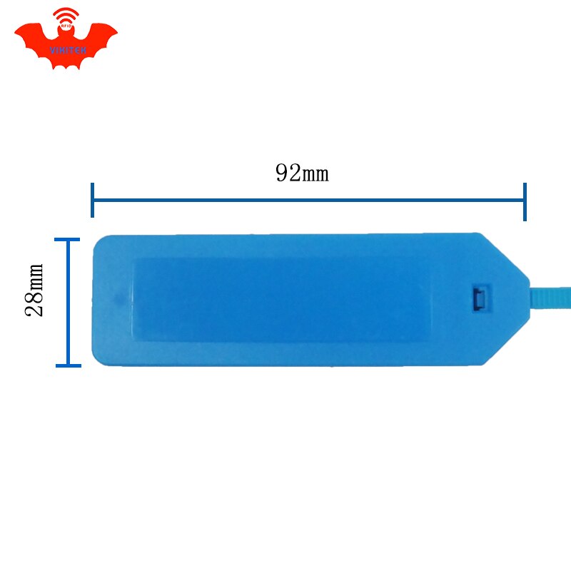 Rfid-tagg uhf abs buntband alien 9662 epc 6c 915 mhz 868m 860-960 mhz higgs 3 92*28*3.5mm långdistans smartkort passiva rfid-taggar