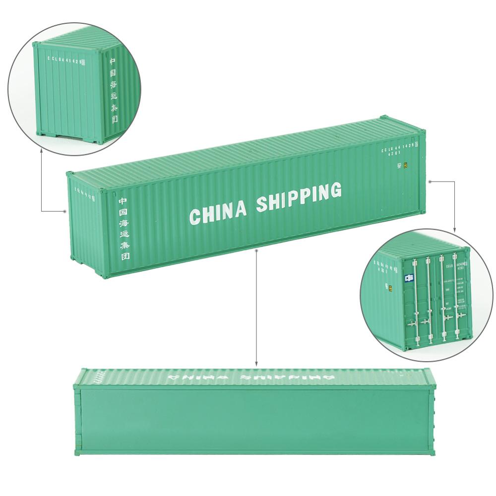 1pc 40ft Containers Container Freight Car N Scale Model Trains lot C15008 Railway Modeling: CHINA SHIPPING