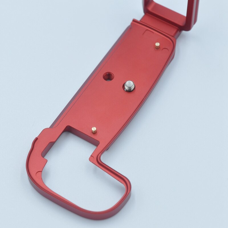 Soporte de placa L de liberación rápida soporte de trípode de mano para cámara Canon EOS RP Arca Swiss cabeza de trípode (rojo)