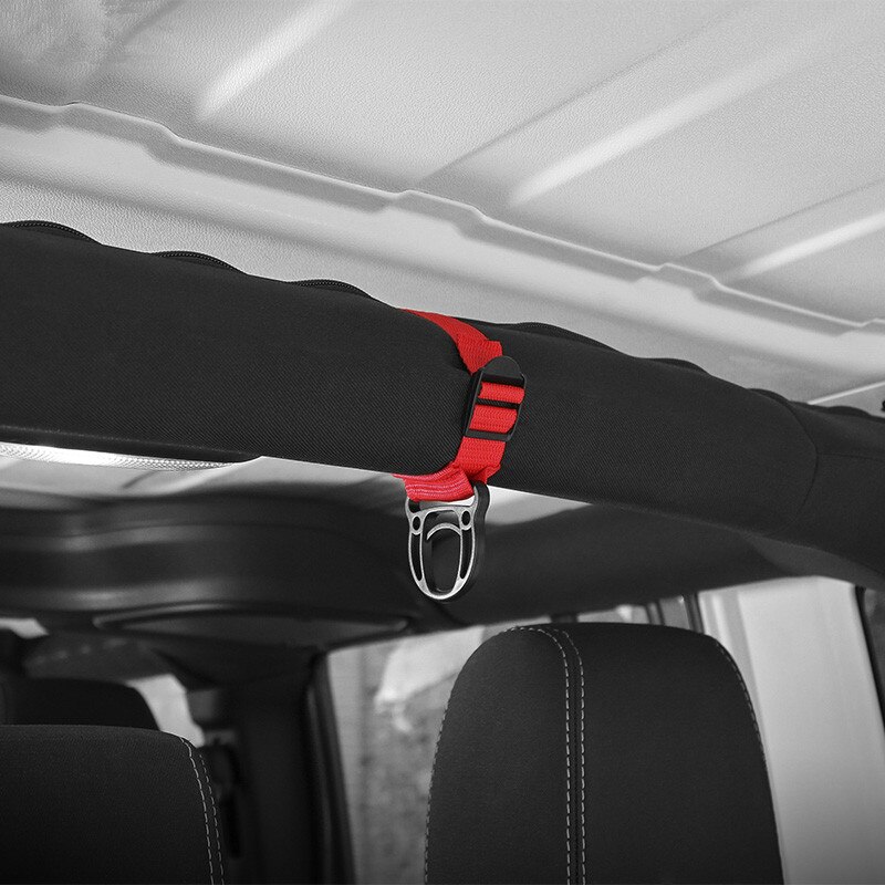 Sansour Car Coat Hanger for Jeep Gladiator JT + Car Coat Hook stand Accessories for Jeep Wrangler TJ JK JL 1997
