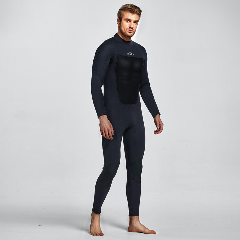 Men Wetsuit 3mm Neoprene Surfing Scuba Diving Snorkeling Swimming Body Suit Wet Suit Surf Kitesurf Clothes Equipment: 1 / M
