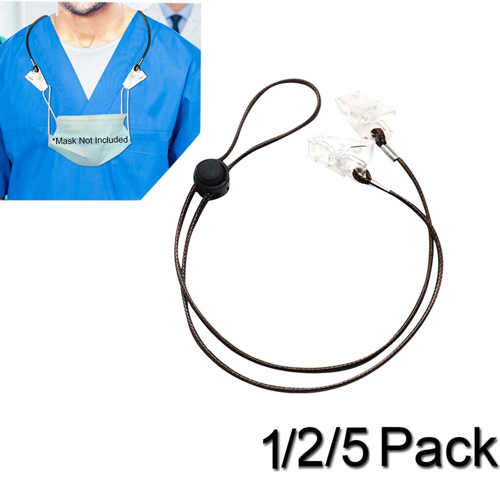 Mask Lanyard Adjustable Face Mask Lanyard Handy&Convenient Safety Mask Rest&Ear Holder Rope mascarillas mascarilla deportiva