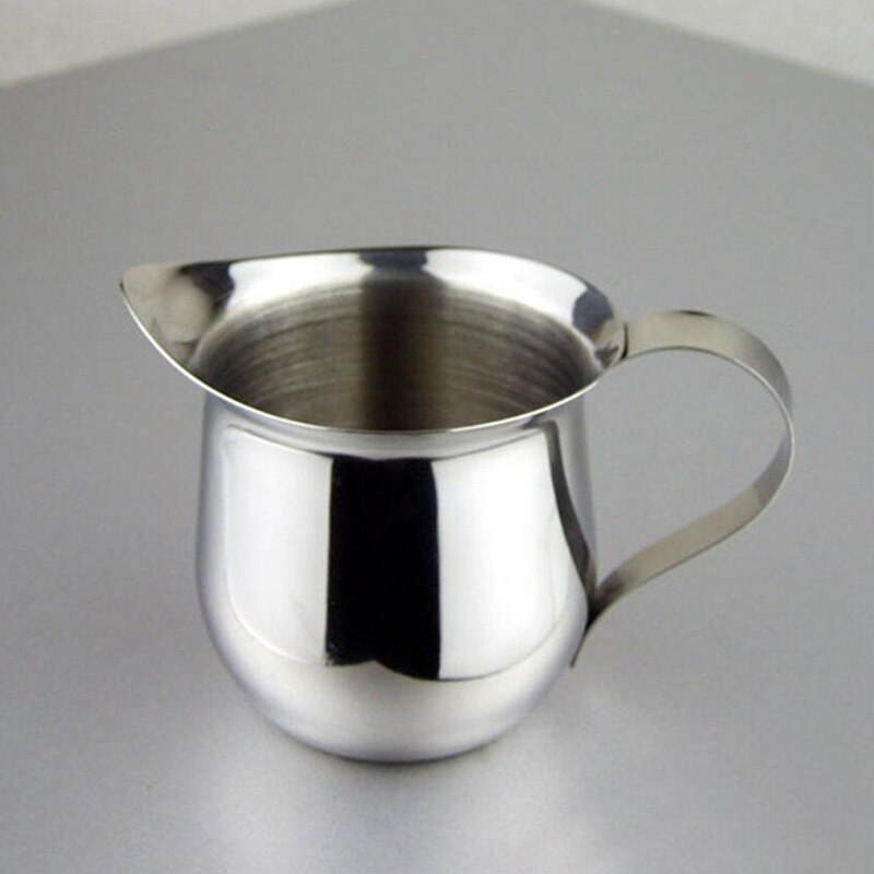 Stainless Steel Coffee Cup Foam Milk Jug Handmade Espresso Coffee Cup With Milk Cup Kitchen Accessories
