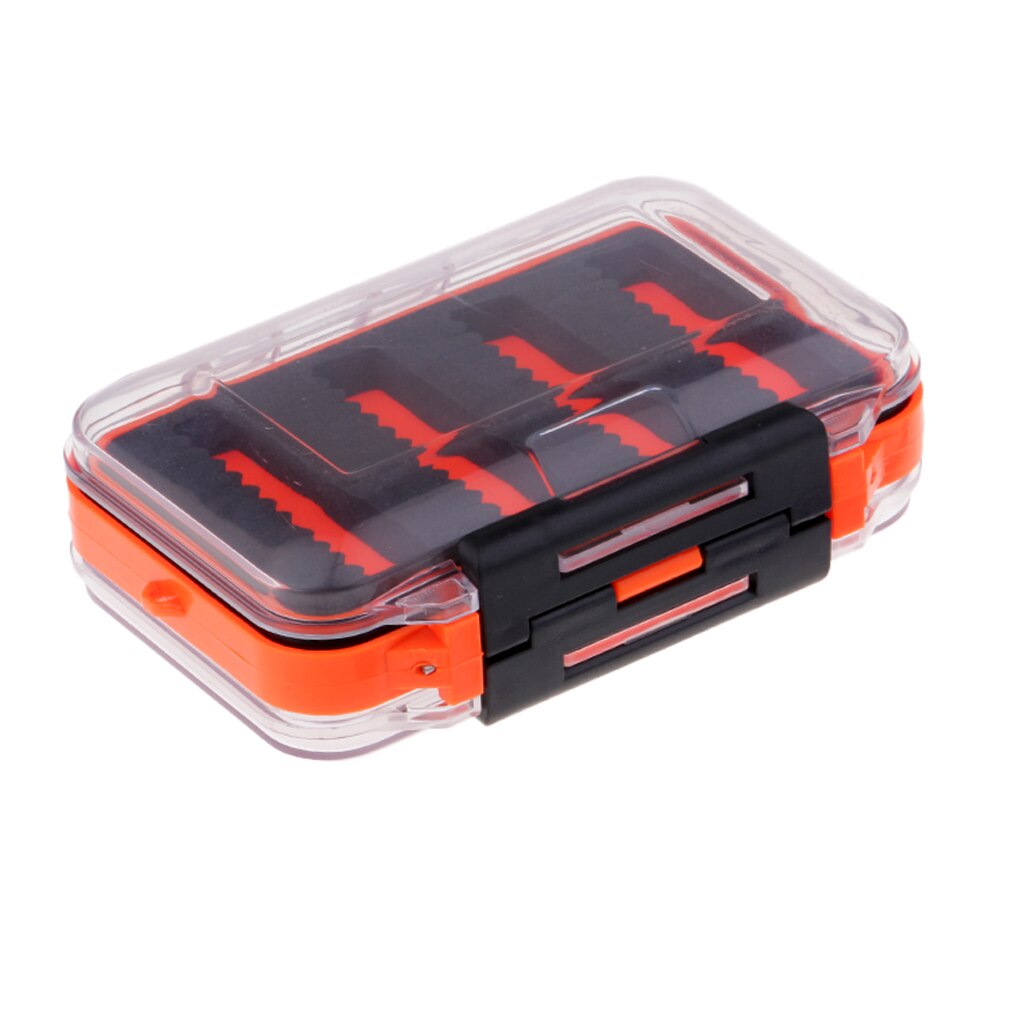 Fly Box Waterproof Fly Fishing Tackle Box Lure Spoon Hook Bait Storage Box