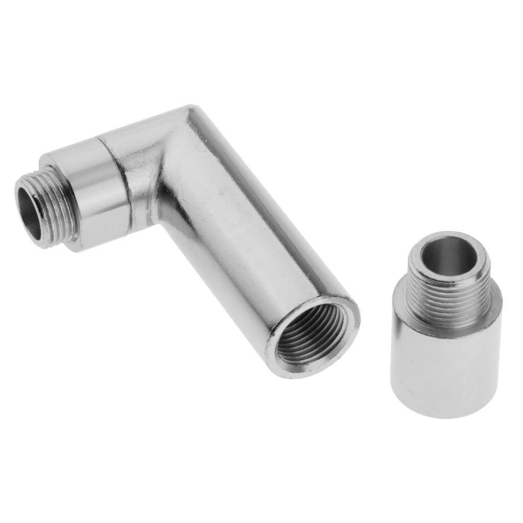 Exhaust Bung Extension M18X1.5 Oxygen O2 Sensor Angled Extender Spacer 90 °