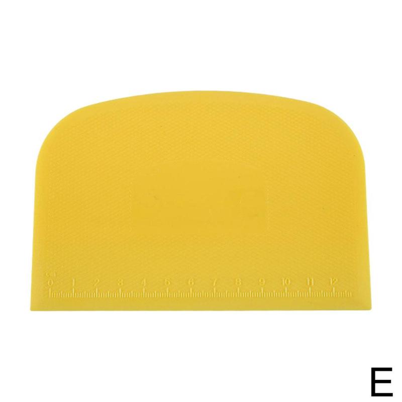 DIY Pastry Knife Dough Cutter Cake Cream Dough Scraper Accessories Dough Knife Pastry Baking Dough Sugar Tools Kitchen Scra I0M0: Yellow
