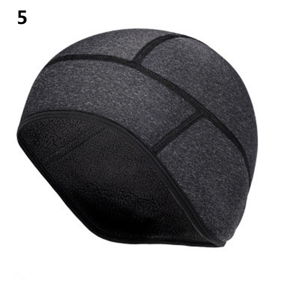 Berretto da ciclismo invernale antivento termico da corsa sci moto equitazione pesca cappello da alpinismo berretto sportivo da esterno berretto con teschio: 5