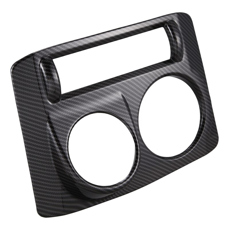 ABS Carbon Fiber Grain 4WD Four-Wheel Drive Panel Center Console Trim for 4Runner SR5 Limited