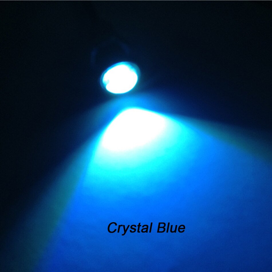 23/18 MM Car Eagle Eye DRL Led Daytime Running Light bulb Car Fog DRL LED 12V Backup Reversing Parking Signal Automobiles Lamps: 18MM / 1pc / Crystal Blue