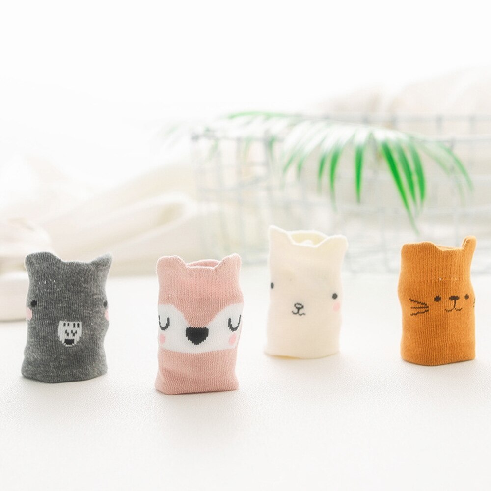 Primavera outono unisex bebê menino moda dos desenhos animados médio meias longas com orelhas de salto crianças meias joelho de algodão alto crianças meias da menina