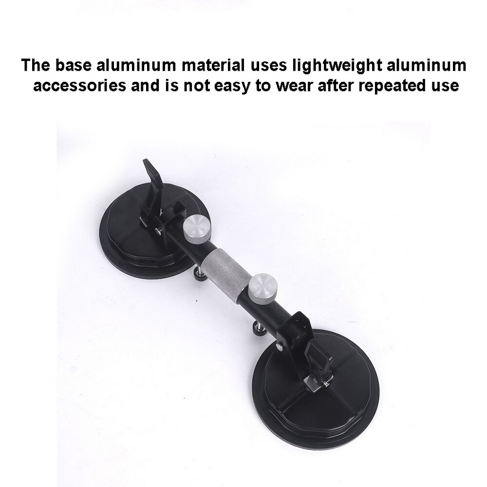 4.5Inch Vacuüm Zuignappen Mount Base Handpomp Glas Sucker Auto Reparatie Gereedschap, M6