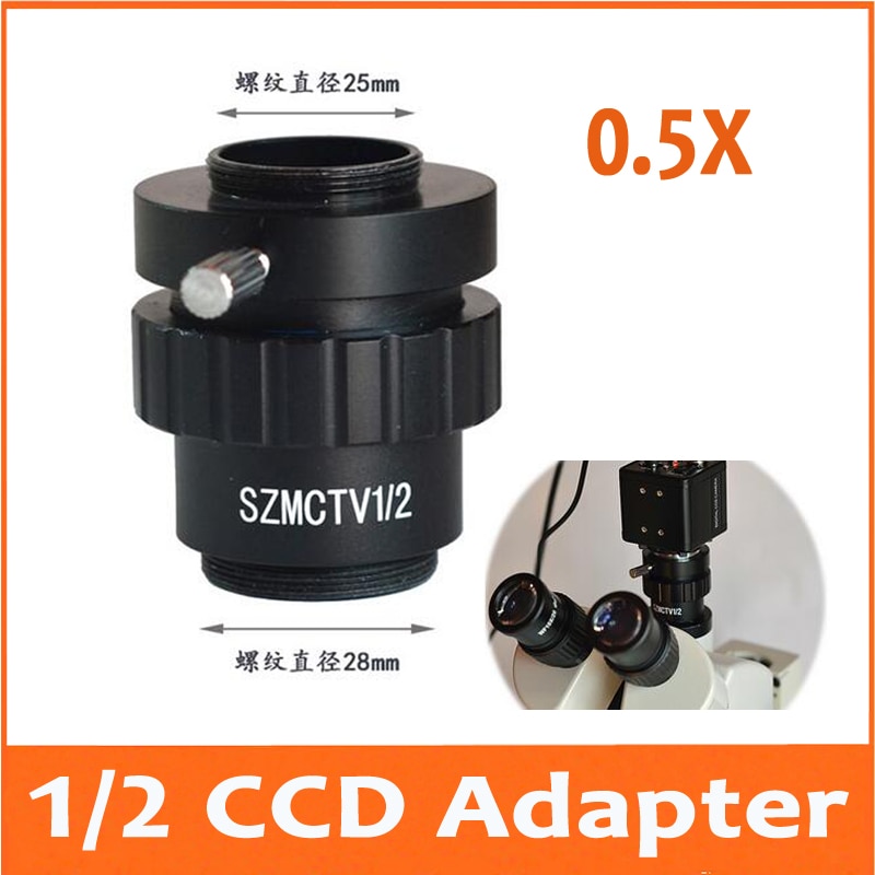 0.5X C-Mount Lens 1/2 CTV Adapter For SZM Video Di... – Vicedeal
