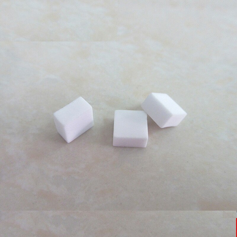 100 Feuilles Isolantes En Céramique D'alumine - 14x20x1mm - Pour Transistors MOS/IGBT - Conductivité Thermique 28W/m.k - Trous 3.2mm