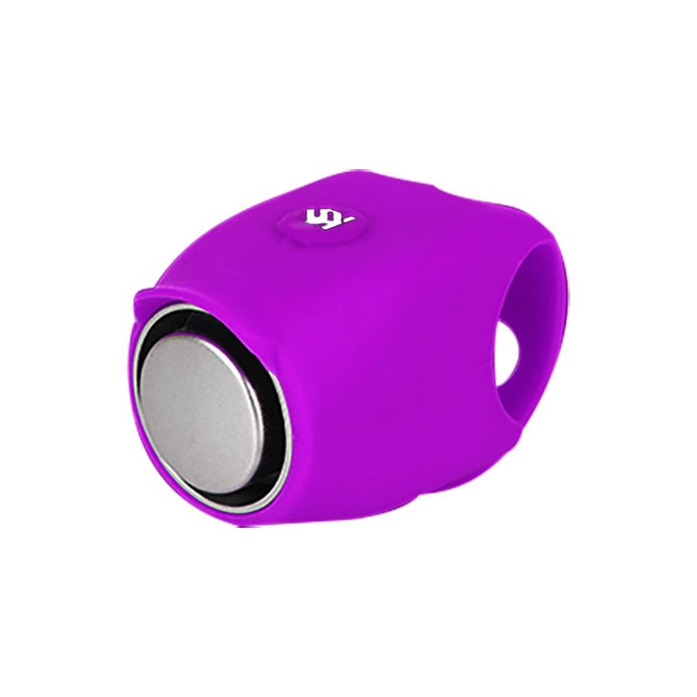 Elektrische Fietsen Bell 120 Db Hoorn Regendicht Mtb Fietsstuur Silicagel Shell Ring Fietsbel Fietsaccessoires: purple