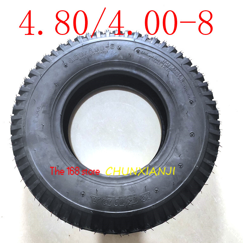 4.80/4.00-8 Tubeless Park Carousel Tire 400-8 Inch Road Trailer Tire Vacuum Tyre