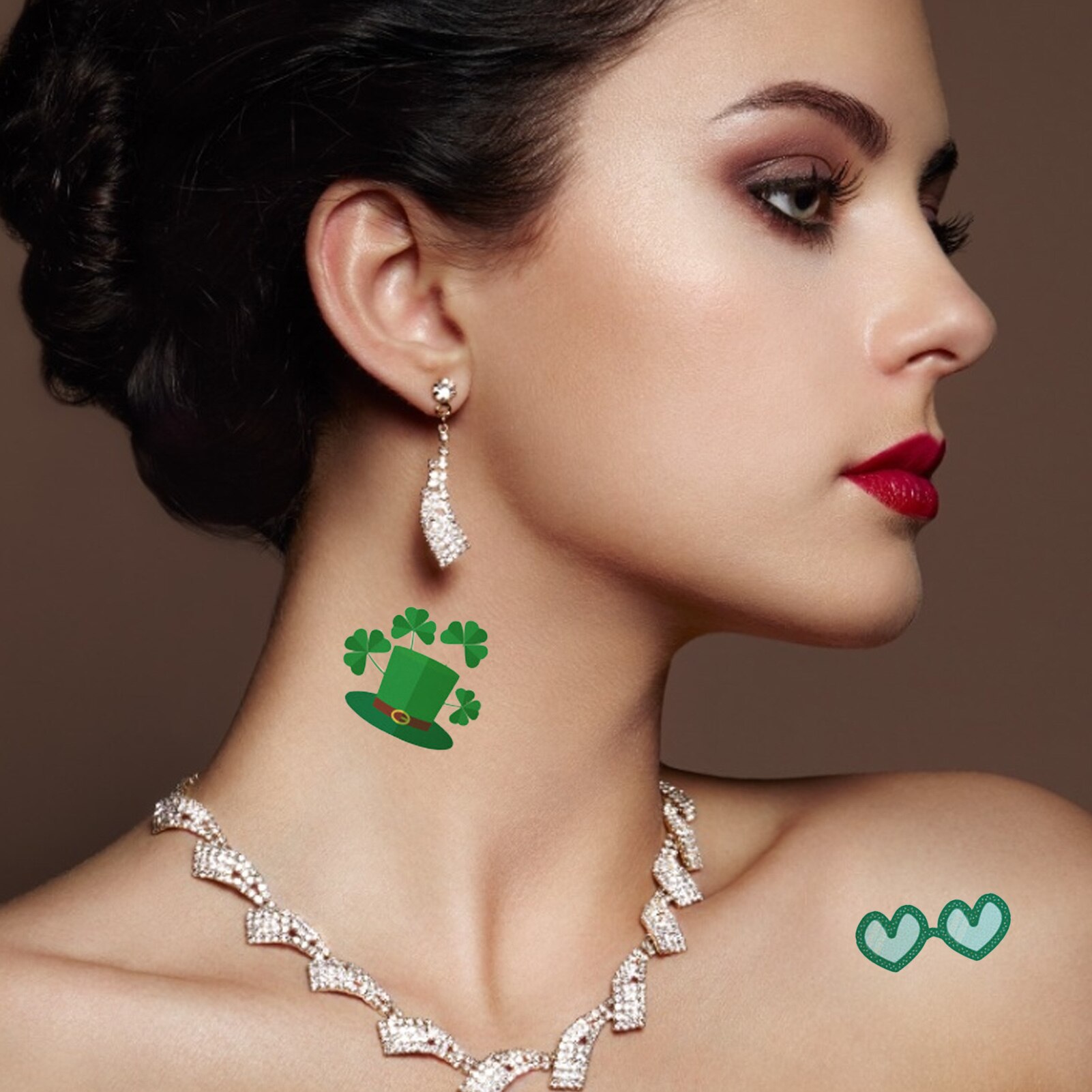 St Patricks Day Tijdelijke Tattoos Party Klaver Stickers 168 Verschillende Patronen Huidvriendelijke Waterdicht En Tijdelijke