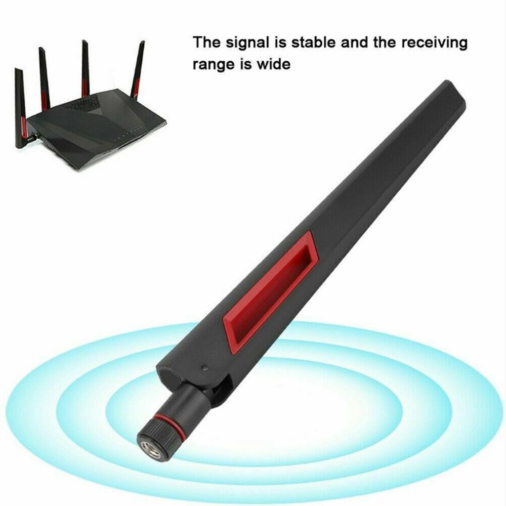 Antena wi-fi interna 2.4 RP-SMA g/5g 10dbi, antena roteadora de banda dupla wifi sem fio câmera ip ip,