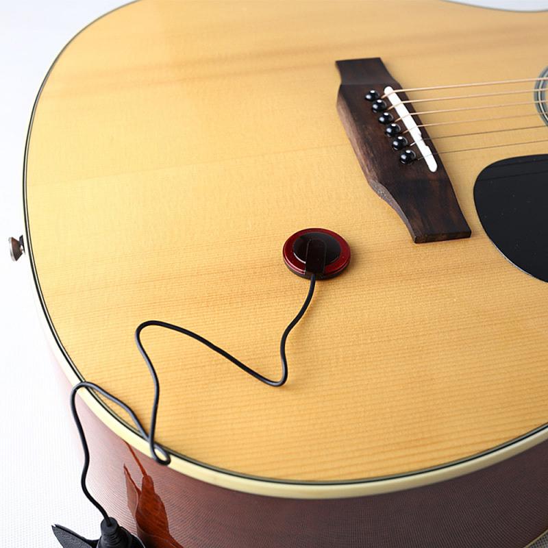 Guitar Pickup Piezo Contact Microphone Pickup For Guitar Violin Banjo Mandolin Ukulele Guitar Accessories