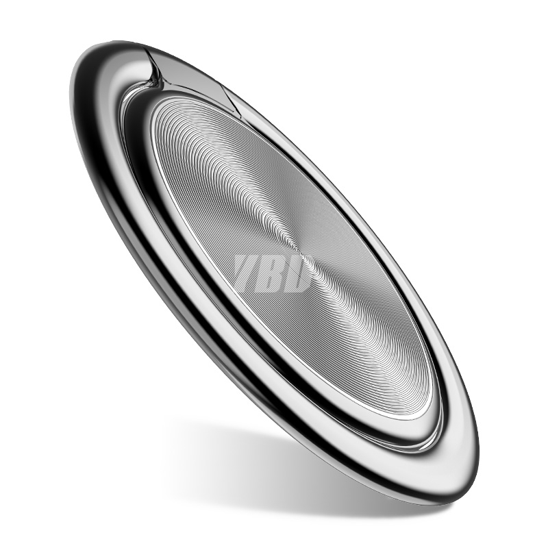 Soporte de anillo de dedo YBD para Huawei P20 lite Xiaomi Redmi Note 7 k20 9t soporte de montaje soporte de dedo para teléfono móvil: Silver