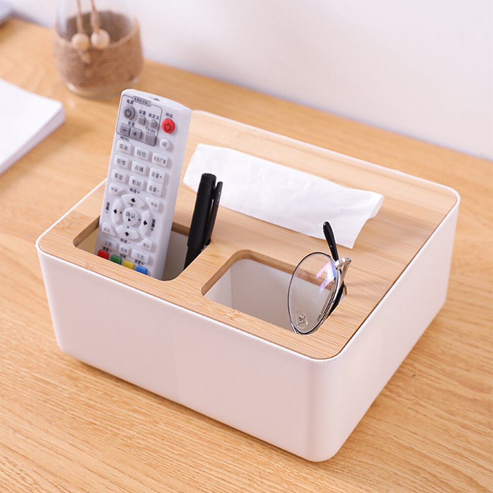 Tissue Doos Thuis Woonkamer Pompen Doos Creatieve Eenvoudige Nordic Ins Multifunctionele Tissue Buis Afstandsbediening Opbergdoos